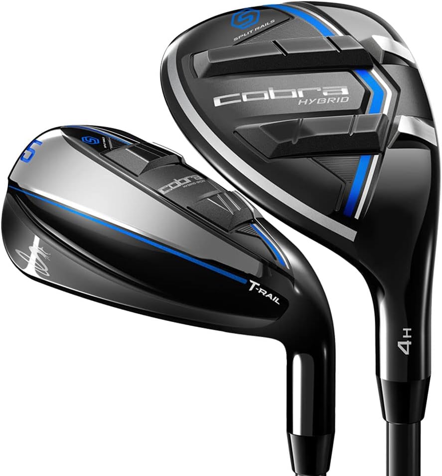 New Cobra 2021 T-Rail Iron-Hybrid 4H, 5H, 6-PW Irons Graphite Lite