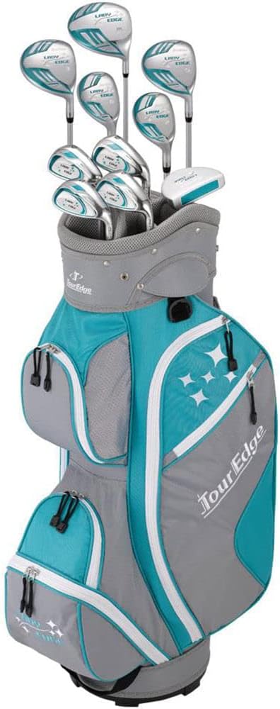 Lady Edge Complete Set Turquoise/White