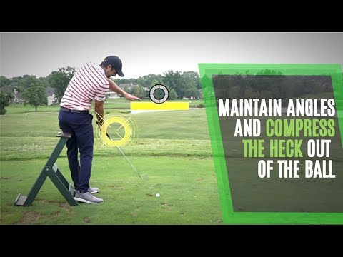 Hit Down On Irons And Compress The Ball With A Simple Golf Swing