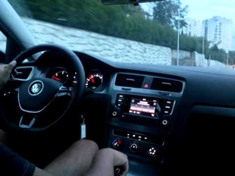 VW Golf 7 driving! (1.6 tdi)