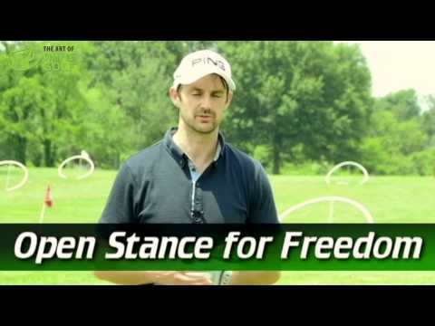 Instant Golf Swing Improvement | Improve Ball Striking Open Stance For Freedom