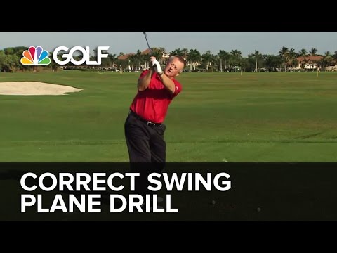 Correct Swing Plane Drill – SwingFix | Golf Channel