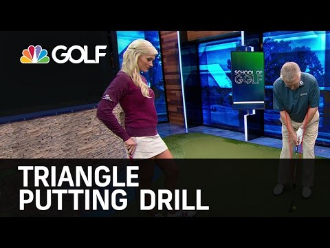Triangle Putting Drill | Golf Channel