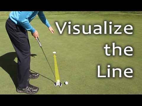 RotarySwing.com Putting Tips and Drills – Visualize the Line or Focus on Mechanics?