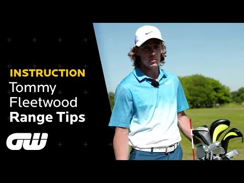The Best Way to Warm Up Before a Round | Tommy Fleetwood's Driving Range Tips | Golfing World