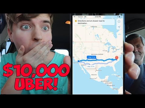 2,256 Miles In One Uber Ride (World Record)