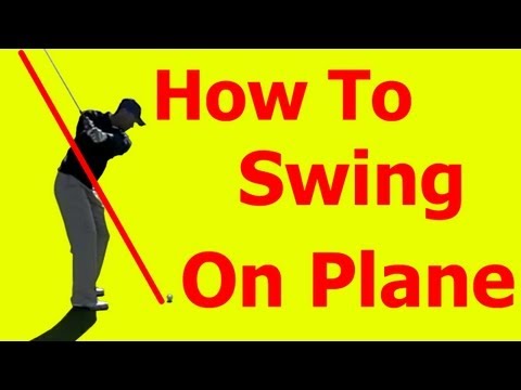 ONLINE GOLF INSTRUCTION: How to Measure Golf Swing Plane