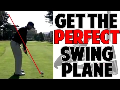 PERFECT GOLF SWING PLANE – Tiger Woods Golf Swing Lesson