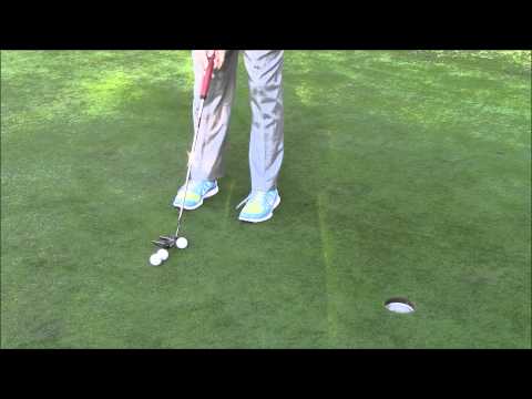 Golf Putting Tips |  Keep the Putting Stroke Short and Tight for 3 Foot Putts