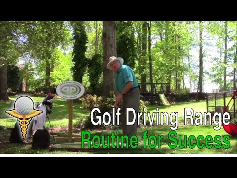 Golf Driving Range Practice Routine For Success