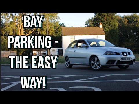 Bay Parking – The Easy Way! Driving Test Tips (Parking Between Two Cars) UK Driving Test Manoeuvre