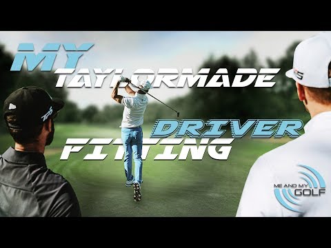 MY TaylorMade M5 DRIVER FITTING  | ME AND MY GOLF