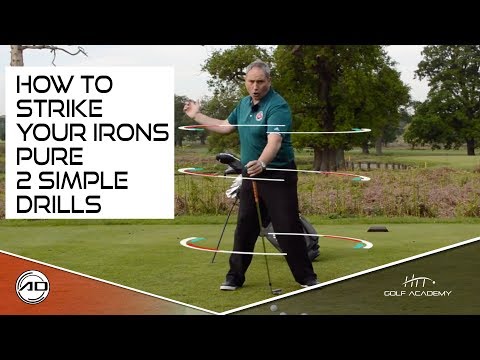 How To Strike Your Irons Pure|2 Simple Drills
