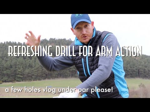 Arms in the golf swing & under par golf