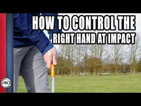 Golf  – How To Control The Right Hand At Impact