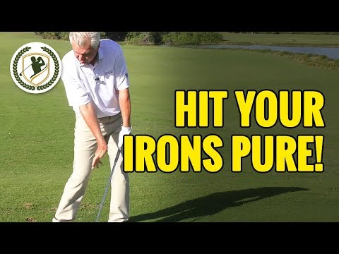 Golf Swing Lesson – How To Hit Your Irons Pure!