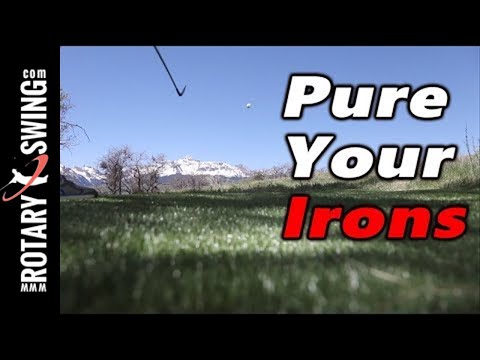 How to Hit the Ball First with Your Irons | No More Chunked Shots!