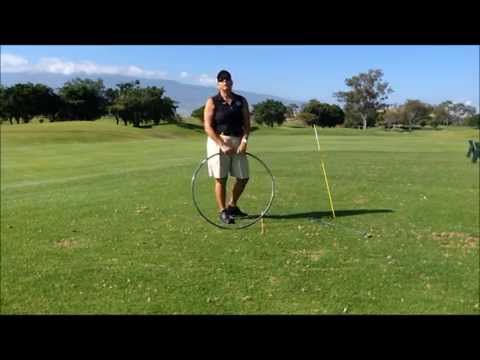 Use a Hula Hoop to Understand Swing Plane in Golf