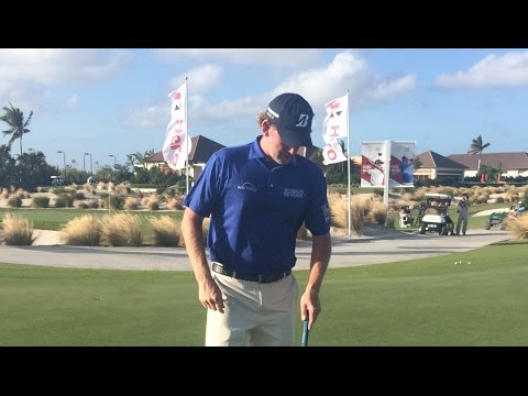 Putting lesson with Brandt Snedeker at Hero World Challenge