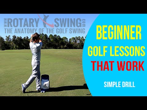 Beginner Golf Lessons That Work By Rotary Swing