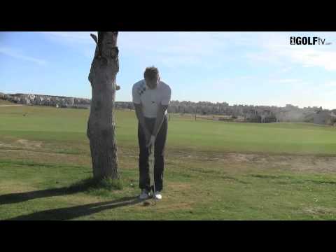 Golf Tips tv: How to hit it left handed with a right handed club