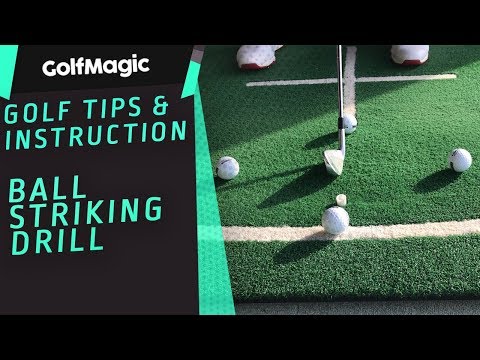 PURE YOUR IRONS – ball striking drill | Golf Tips