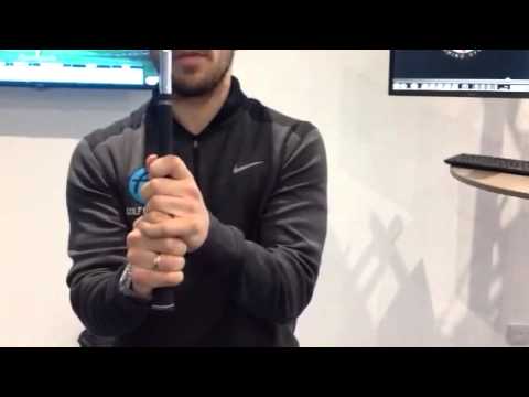 Alex Whittall teaching the Left Handed Golfers Grip – Gloucester Golf Superstore