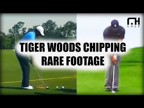 Tiger Woods Chipping and Pitching: Rare Footage