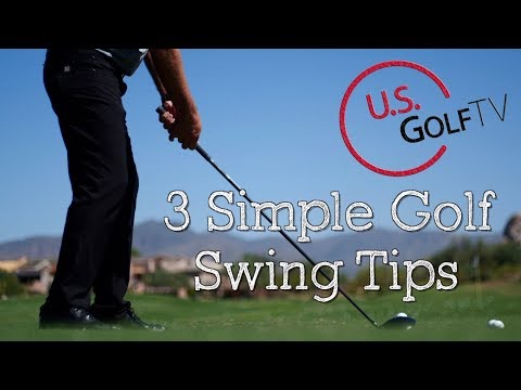 Lower Your Scores with 3 Simple Golf Swing Tips