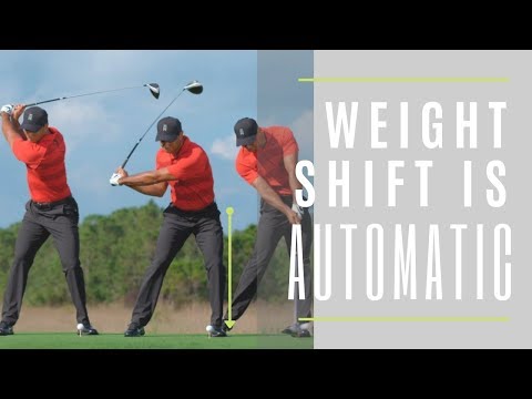 GOLF WEIGHT SHIFT IS AUTOMATIC-REALLY REALLY!!