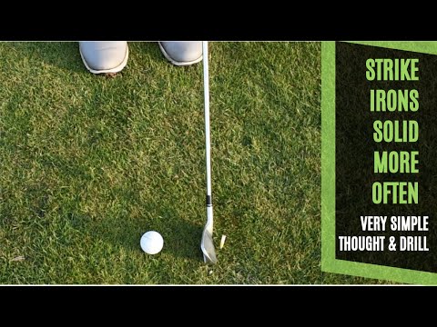 STRIKE IRONS SOLID MORE OFTEN WITH THIS VERY SIMPLE THOUGHT AND DRILL