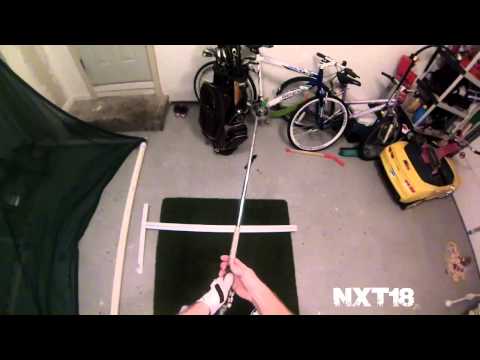 Golf Swing Plane with Plane Sight Training Device | NXT18