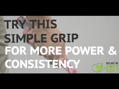 Golf: How to Grip It for Power And Consistency With A 10 Finger & Baseball Grip