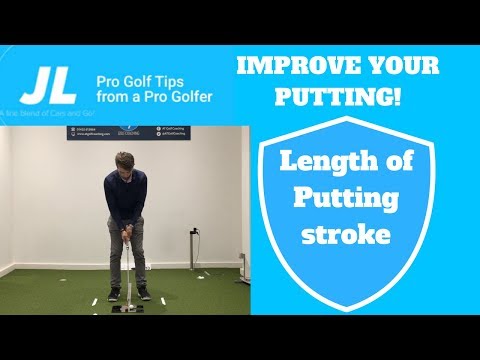Length of Putting Stroke Golf Tip! *Improve your putting!*