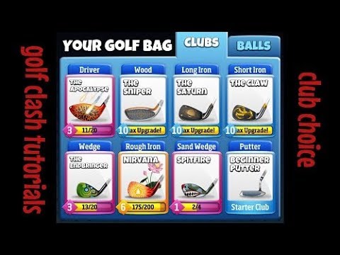 Golf clash what clubs to upgrade from beginner to master.