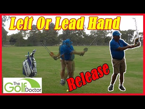 Left Hand Golf Club Release Drill
