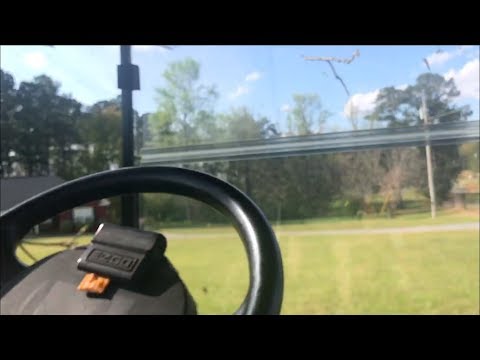 Golf Cart Driving Tips with Tyler Burton
