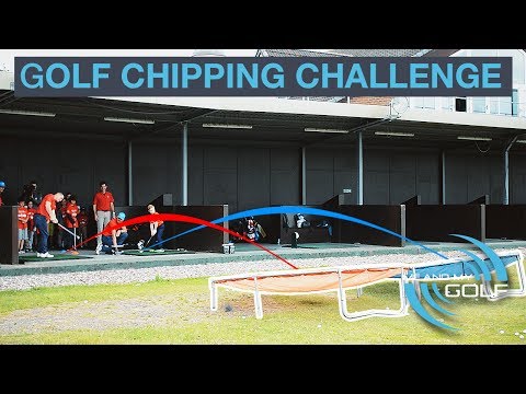 TIMED GOLF CHIPPING CHALLENGE W/ TIM HENMAN & BRIAN O’DRISCOLL