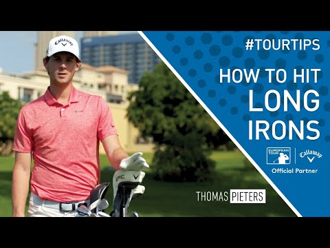 How to hit long irons with Thomas Pieters | Callaway Tour Tips