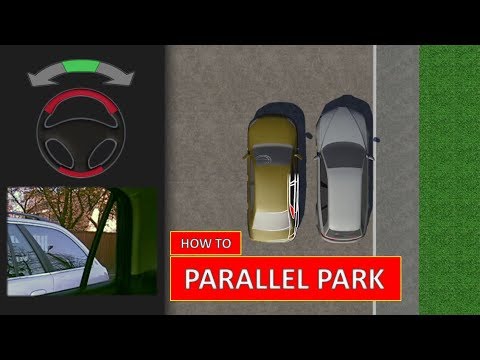 Learn how to PARALLEL PARK. The easiest driving lesson (by Parking Tutorial)