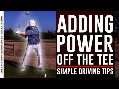 Adding Power Off The Tee | Simple Driving Tips 🏌️‍♂️