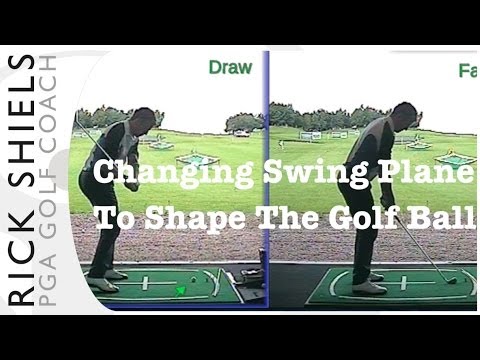 Change Swing Plane To Shape The Golf Ball