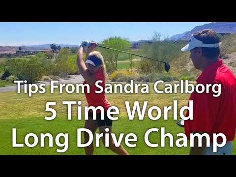 Sandra Carlborg Golf Swing Tips with Paul Wilson