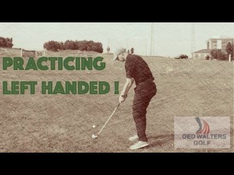 Golf Practice Left Handed