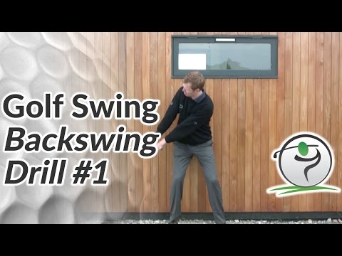 Golf Backswing Drill – Bring the Club Up on the Correct Club Path