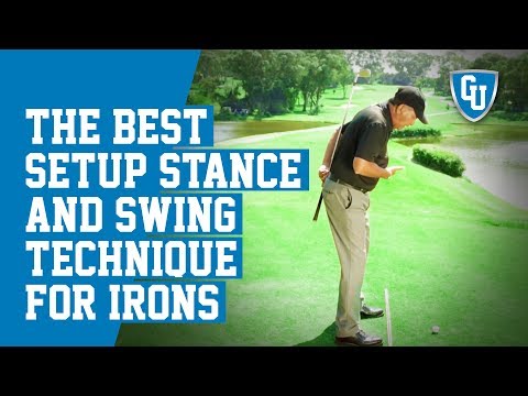 The Best Setup, Stance and Golf Swing Technique For Irons