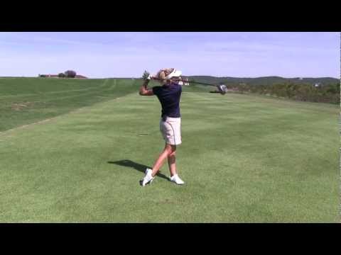 Have Trouble Falling Back when Hitting Long Irons or Fairway Woods?