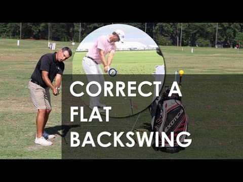 How to Fix a Flat Backswing