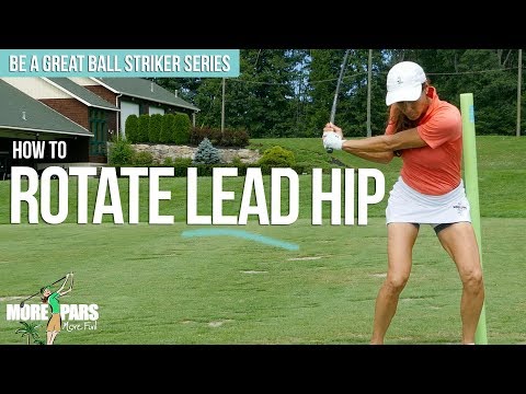 How to Rotate Lead Hip in Golf Swing