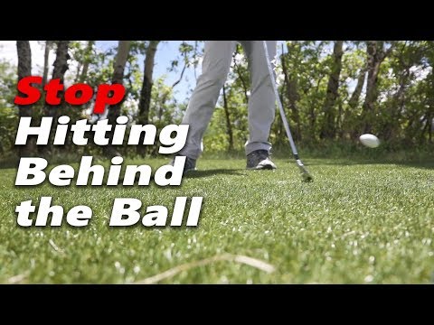 How to Stop Hitting Behind the Golf Ball – One Step Fix